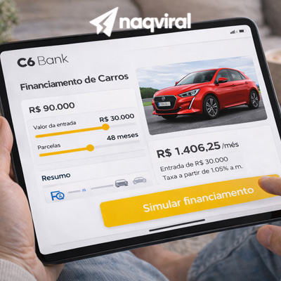 Veja as condições de financiamento de carro C6 Bank e descubra como reduzir o custo total do financiamento. financiamento de carro C6 Bank