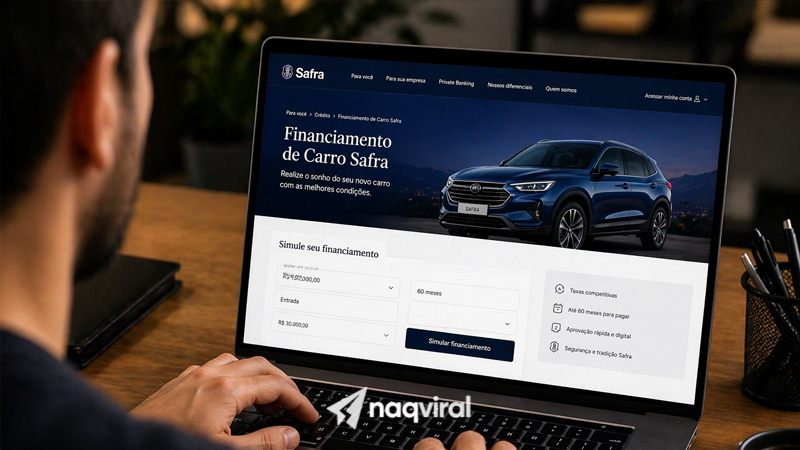 Financiamento de carro Safra: análise completa das taxas, funcionamento e quando vale a pena escolher em 2026