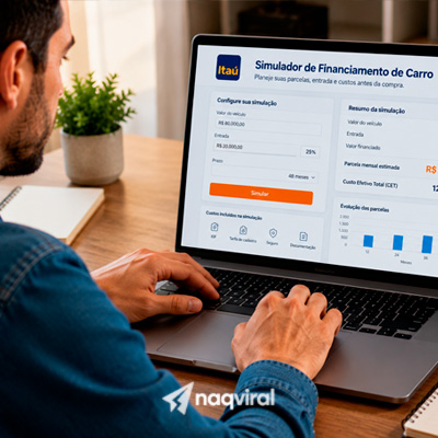 simulador de financiamento de carro Itaú