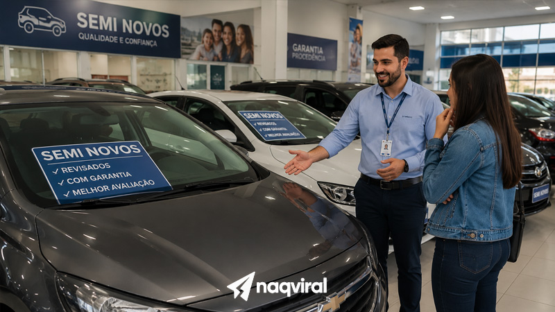 Financiamento de carro seminovo no Brasil com bancos, prazos, entrada e cuidados antes de contratar