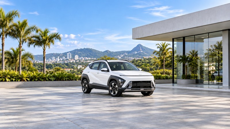 Avalie Hyundai Kona ofertas por versão, conteúdo entregue e despesas fora do anúncio.